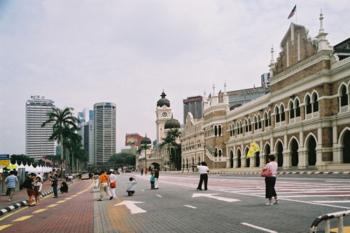 Platz der Unabhngigkeit in Kuala Lumpur