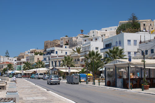 Promenade in Naxos