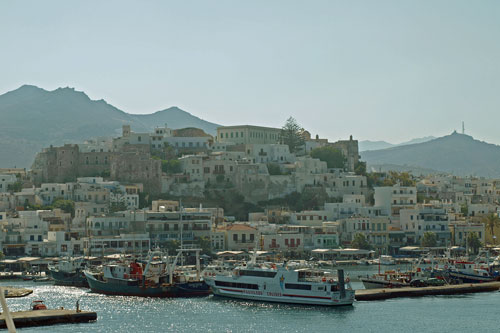 Abfahrt von Naxos