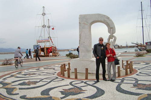 Touristen in Alanya