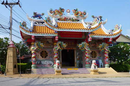 Chinesischer Tempel in Maenam