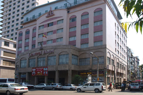 Central Hotel in Yangon
