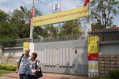 Haus von  Aung San Suu Kyui