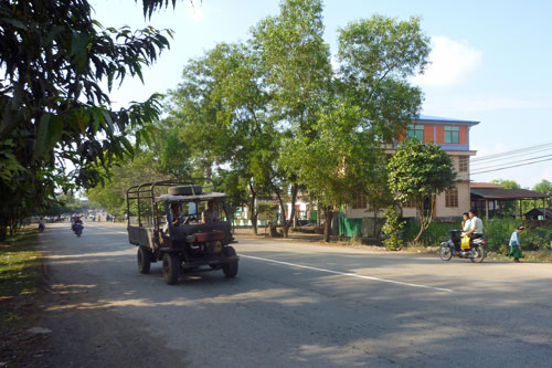 Strasse in Hpa-An