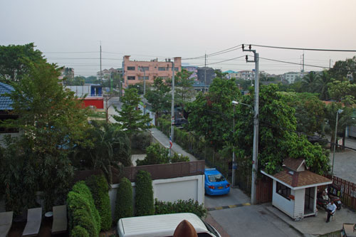 Suvanabhumi SuiteBlick vom Balkon