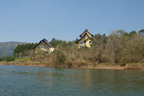 Bootsfahrt �ber den Ho Tuyen Lam See