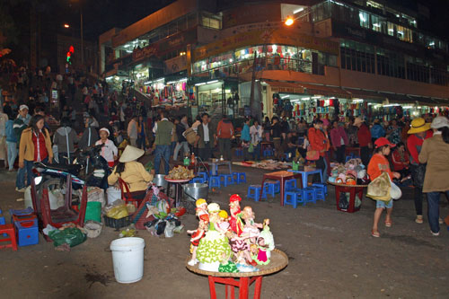 Nachtmarkt in Da Lat