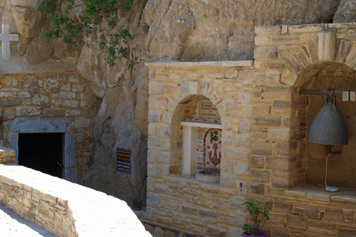 die kleine Kapelle in Matala