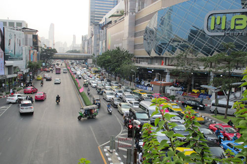 Kreuzung Thanon Rama 1 / Ecke Phaya Thai