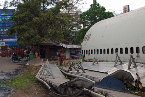 Flugzeugfriedhof in Bang Kapi