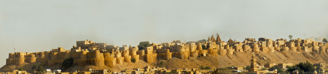 Blick auf Jaisalmer