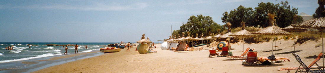 Strand in Agia Marina