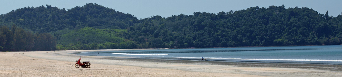 Strand in Ko Phayam